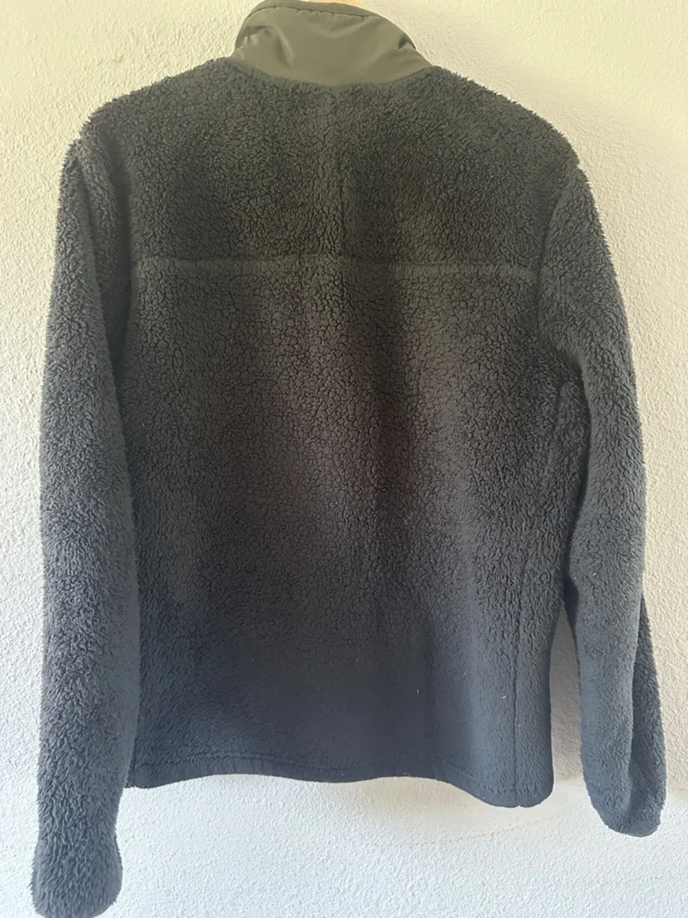 The North Face Charcoal Gray Sherpa Fleece Full-Zip Jacket